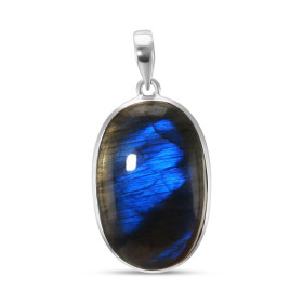 Pendentif Argent 925 Labradorite Ovale 22x34mm Dimensions pierre : 22x34mm Forme pierre : Ovale Type taille : cabochon Typ...