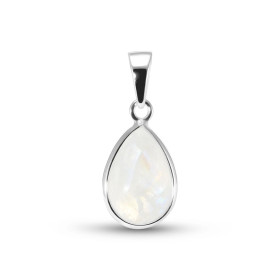 Pendentif Argent 925 Labradorite Poire 12x8mm Cabochon Pendentif Argent 925 Labradorite Ce pendentif est serti d une pierr...