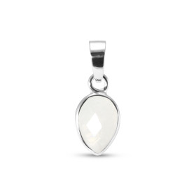  Pendentif Argent 925 Labradorite Poire facettée 9x7mm Pierre forme poire facettée mesurant 9x7mm Dimensions du pendentif ...