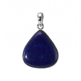 Pendentif Argent 925 Lapis Lazuli Poire 24x25mm. Dimensions de la pierre : 24x25mm. Forme de la pierre : poire. Type de ta...