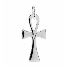 Pendentif croix Argent 925 Dimensions (bélière incluse) : 31 x 14 mm 
