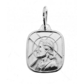 Pendentif Christ Argent : Médaille en forme de Christ en Argent 925. Dimensions de la médaille Christ (bélière incluse ) :...