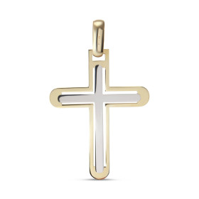 Pendentif Croix 2 Ors 375 