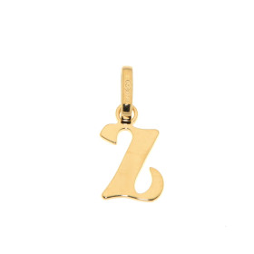 Pendentif Lettre Z découpée Or Jaune 375/1000 Dimensions du Pendentif Initiale Z (bélière incluse) : 16x9mm 