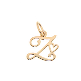  Pendentif Lettre Z découpée Or Jaune 750/1000 Un petit coeur se trouve à coté lettre Z Dimensions du Pendentif Initiale Z...