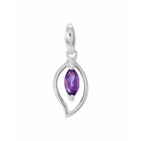 Pendentif Or blanc 375 Améthyste navette 6x3mm Pendentif or blanc 375 (9 carats) Améthyste navette 6x3mm (0,20 carat) Dime...