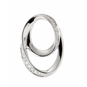 Pendentif Or Blanc 750 Diamant Pendentif serti 11 diamants (3x0.008 carat, 4x0.007 carat, 4x0.005 carat)) Poids total diam...