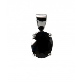  Pendentif Or Blanc 750 Saphir Ovale 9x7mm Pendentif serti d un Saphir Ovale 9x7mm (2 carats) Serti à 4 griffes Dimensions...