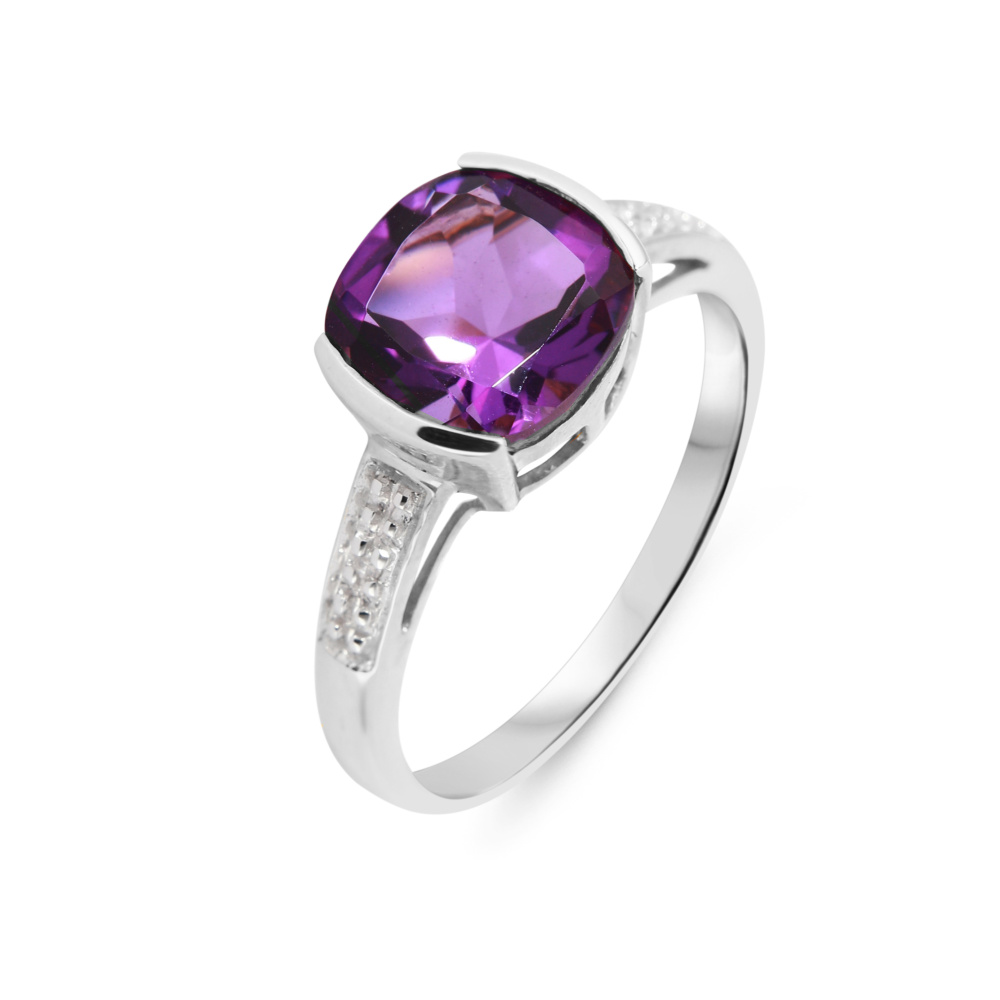 Bague améthyste or Clearance