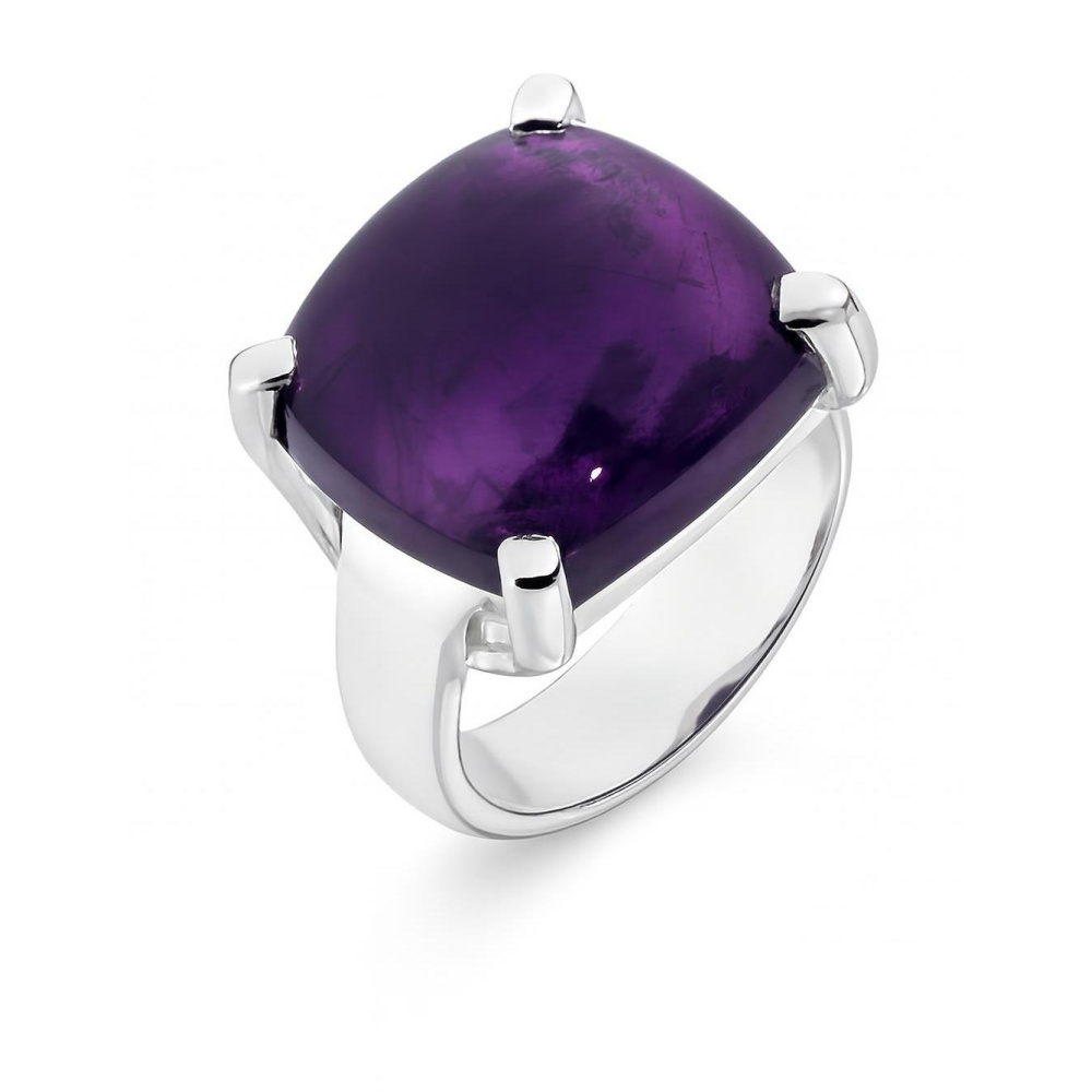 Bague argent femme amethyste Clearance
