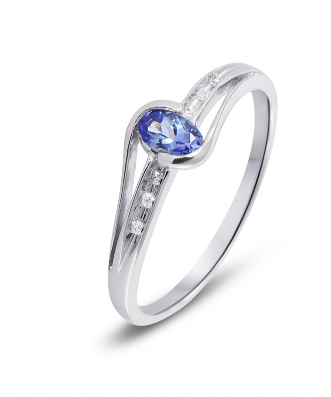 bague diamant tanzanite bague diamant tanzanite