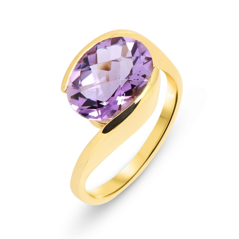 bague or jaune 750 amethyste bague or jaune 750 amethyste