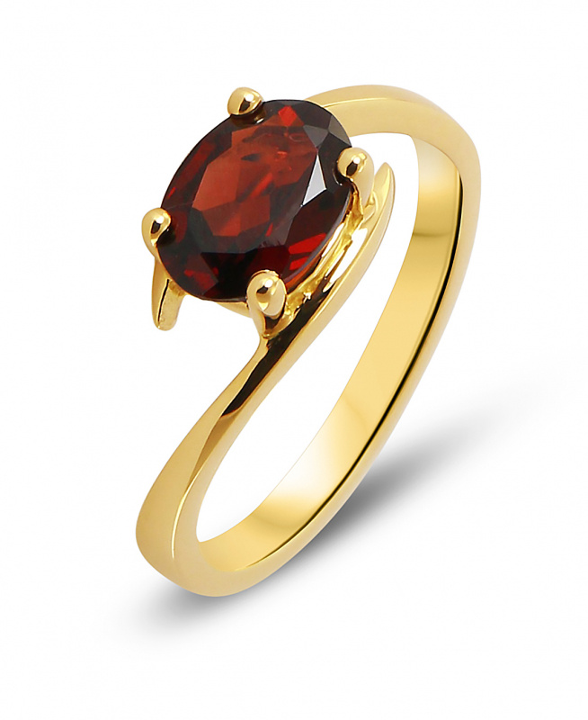 bague or jaune grenat bague or jaune grenat