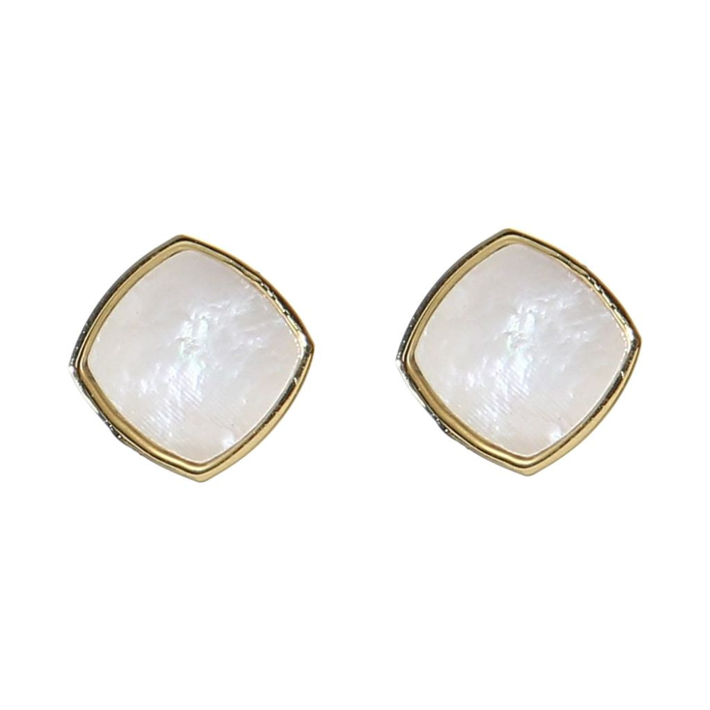 boucles d'oreilles or et nacre boucles d'oreilles or et nacre