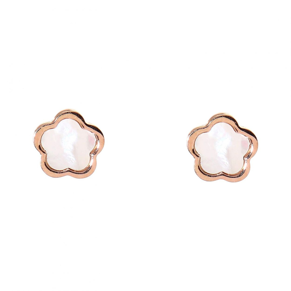 boucles d'oreilles or et nacre boucles d'oreilles or et nacre