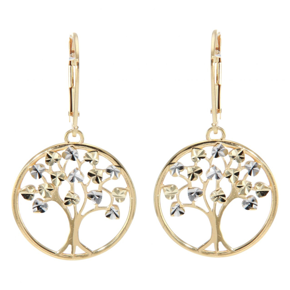 Boucles d'oreilles Femme Argent - Lotus Silver - LP1746-4/1 - Gamme Tree Of Life