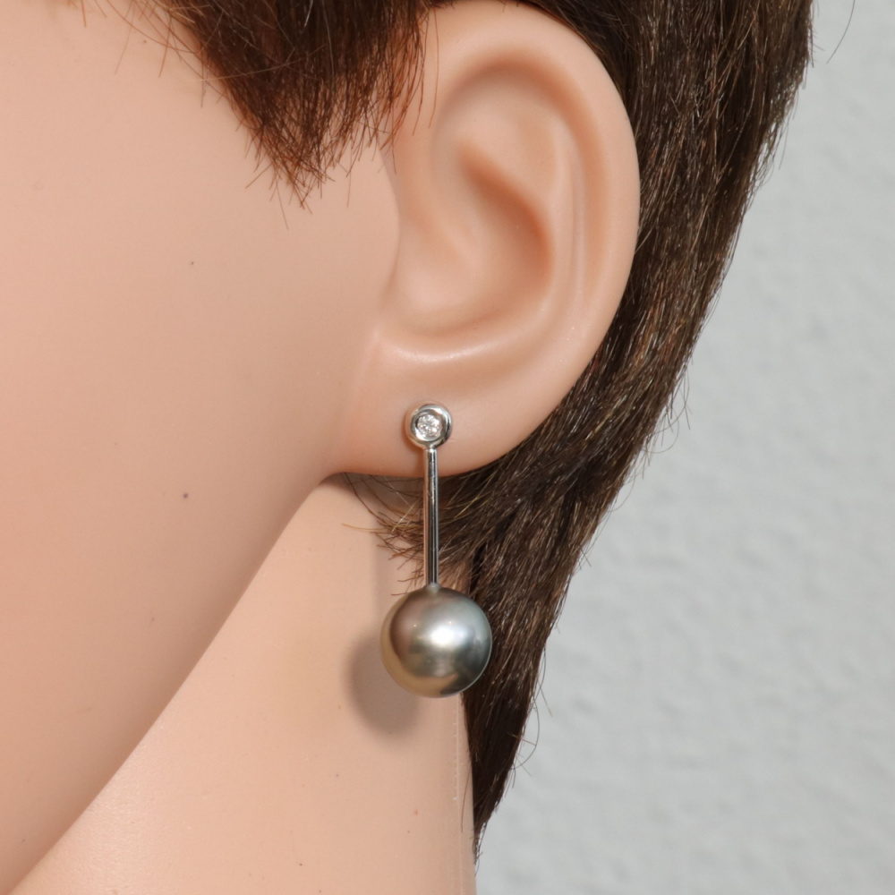 boucles d'oreilles or perle de tahiti boucles d'oreilles or perle de tahiti