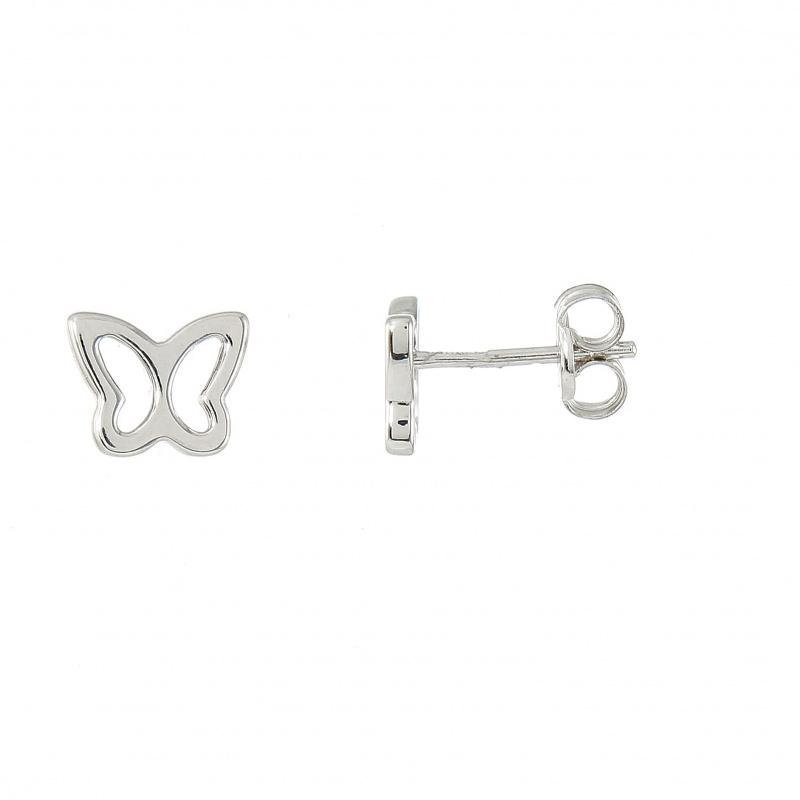 Or Ref43590Bijouterie Boucles Trabbia Papillons D'oreilles Blanc Vuillermoz 750 trQhdxsC