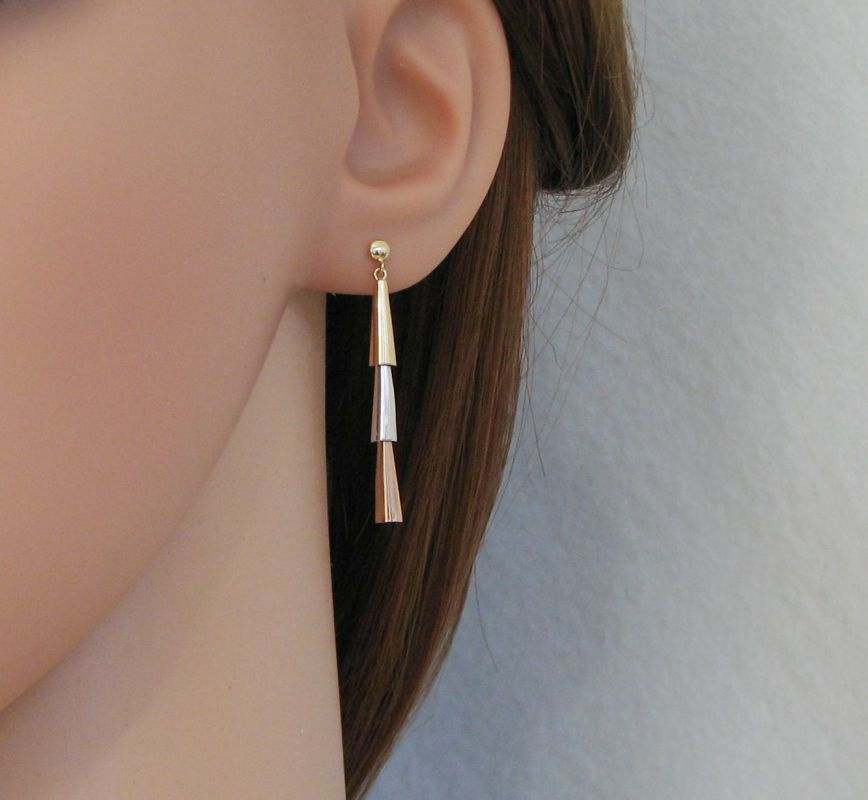 boucles d'oreilles pendantes 3 ors boucles d'oreilles pendantes 3 ors