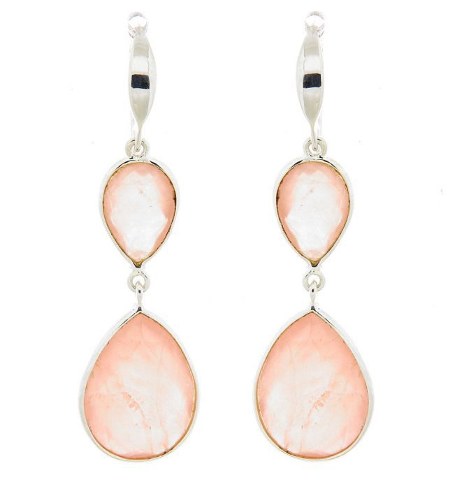 boucles d'oreilles pendantes rose boucles d'oreilles pendantes rose