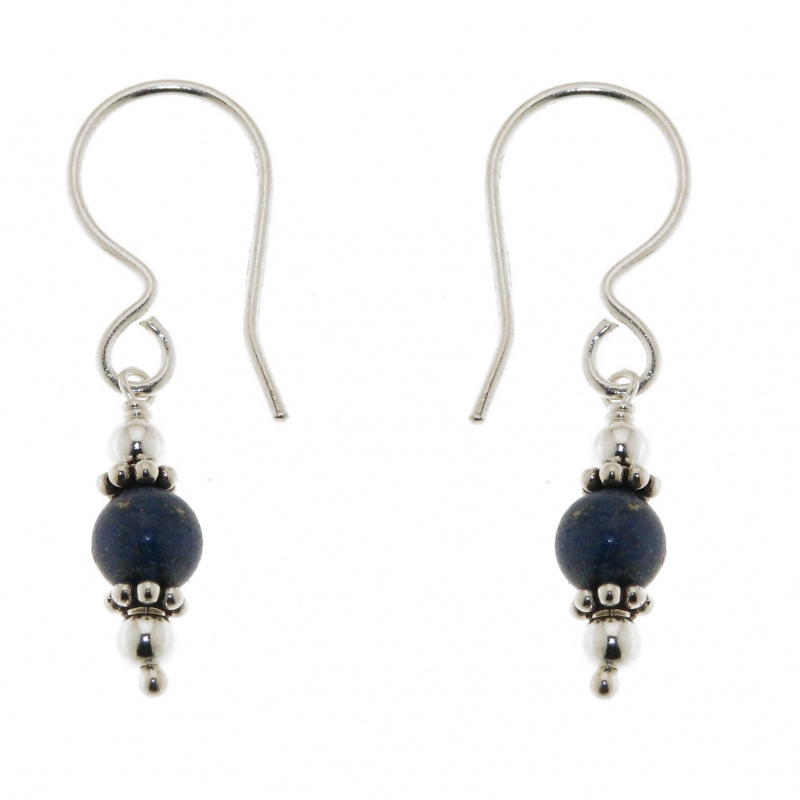 boucles d'oreilles pendantes lapis lazuli boucles d'oreilles pendantes lapis lazuli