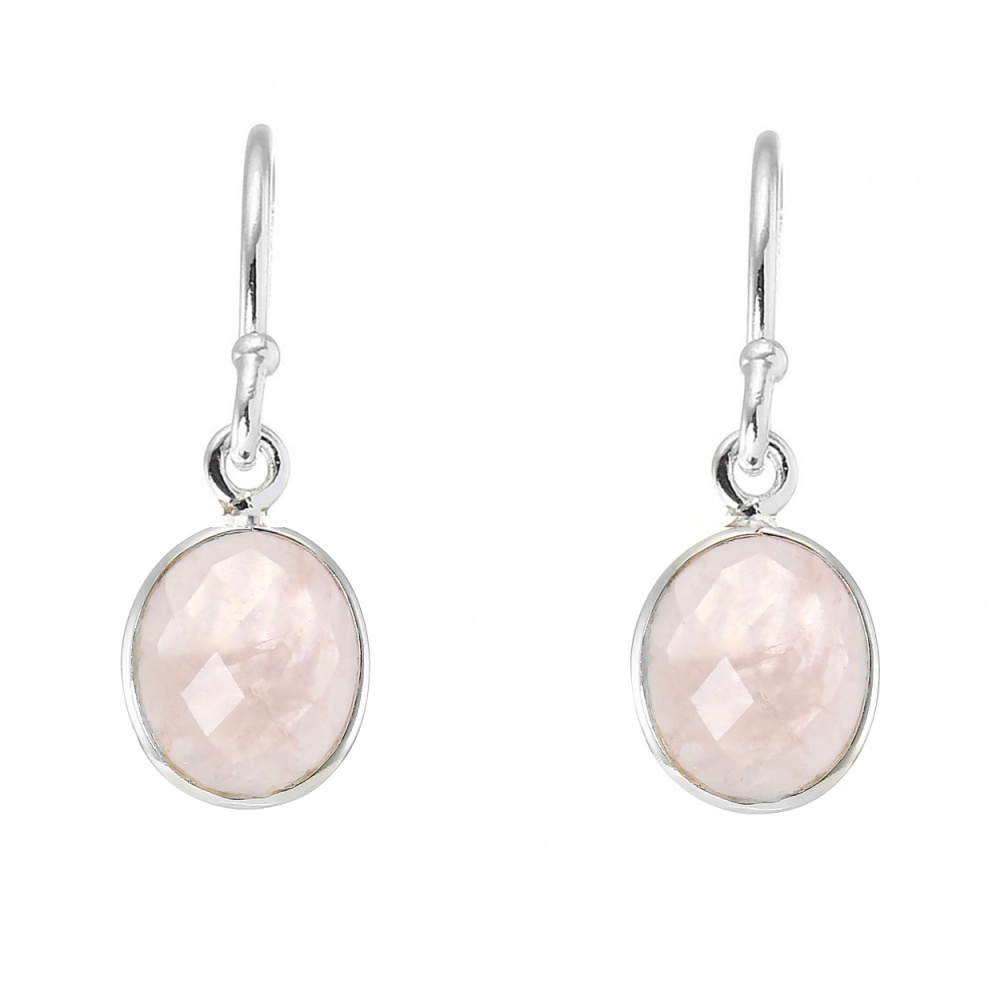 Boucles d'oreilles pendantes en argent sterling 925 Hoop huggies