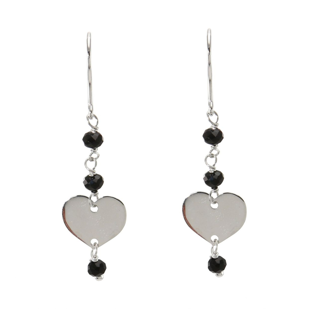 boucles d'oreilles pendantes noires boucles d'oreilles pendantes noires
