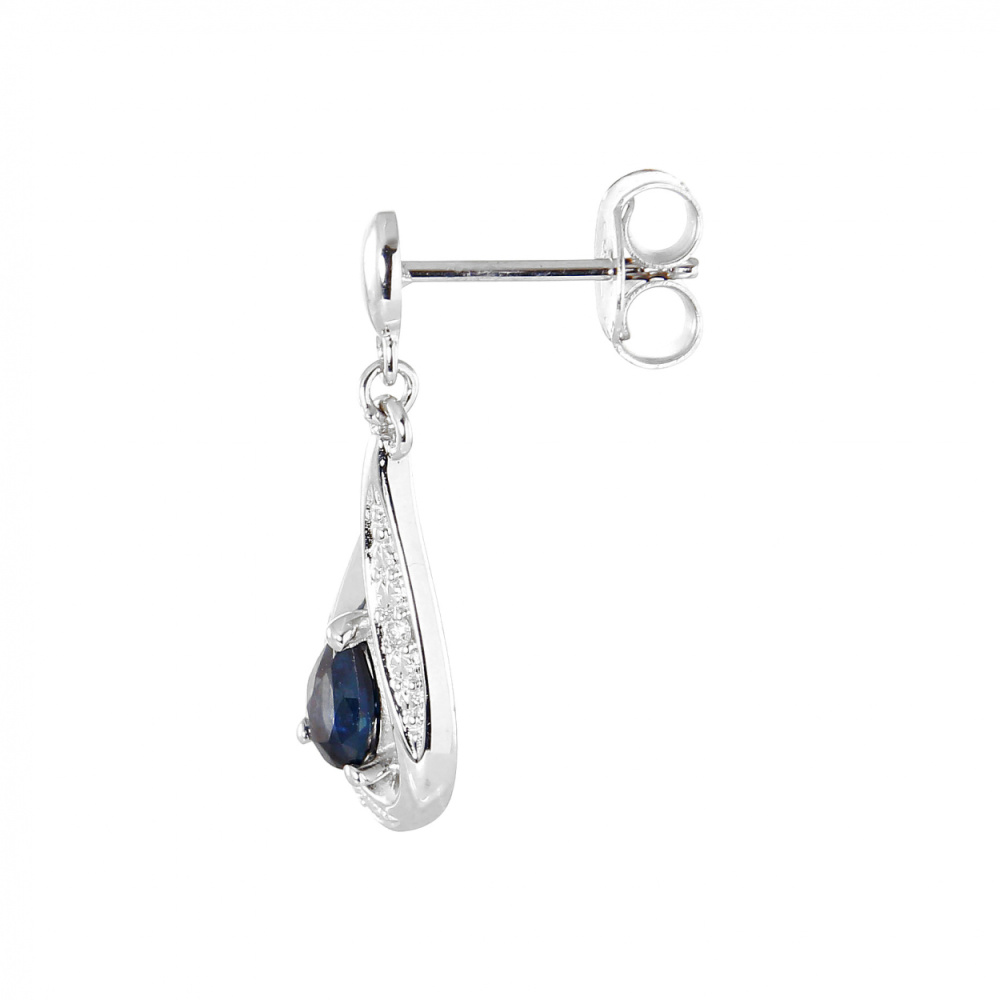 Boucles Chaine Marius Saphir
