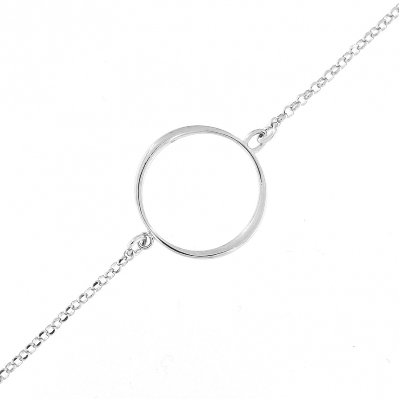 bracelet argent cercle bracelet argent cercle