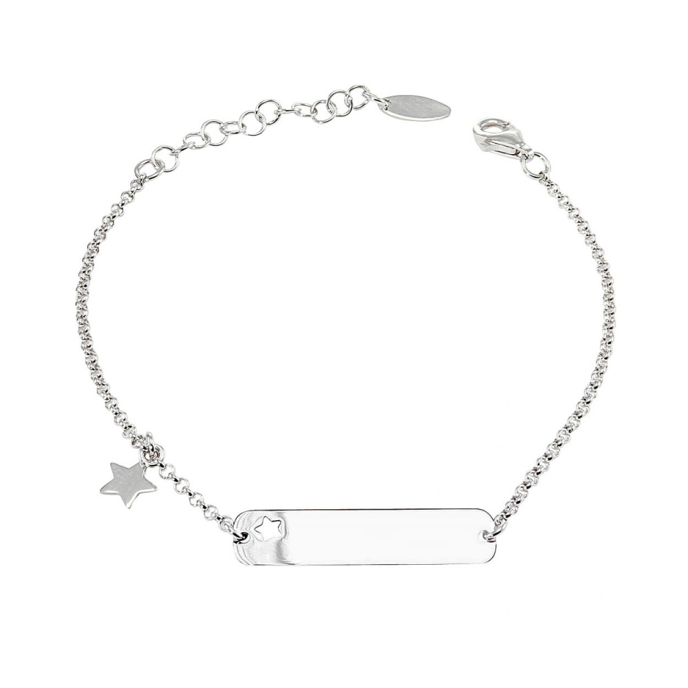 bracelet argent a graver bracelet argent a graver