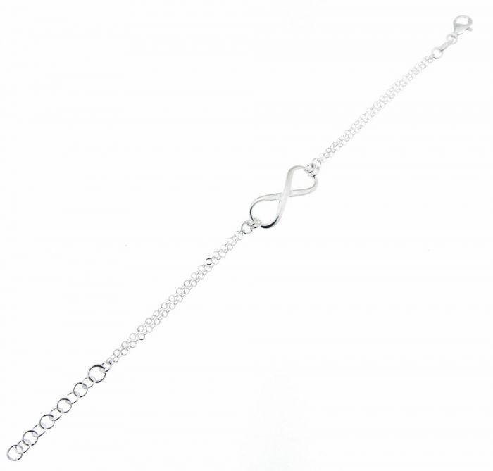 bracelet argent double maille bracelet argent double maille