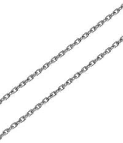 chaine or blanc 375 maille for 231 at 1 2mm 40cm ref 32359 chaine or blanc 375 maille for 231 at 1 2mm 40cm ref 32359