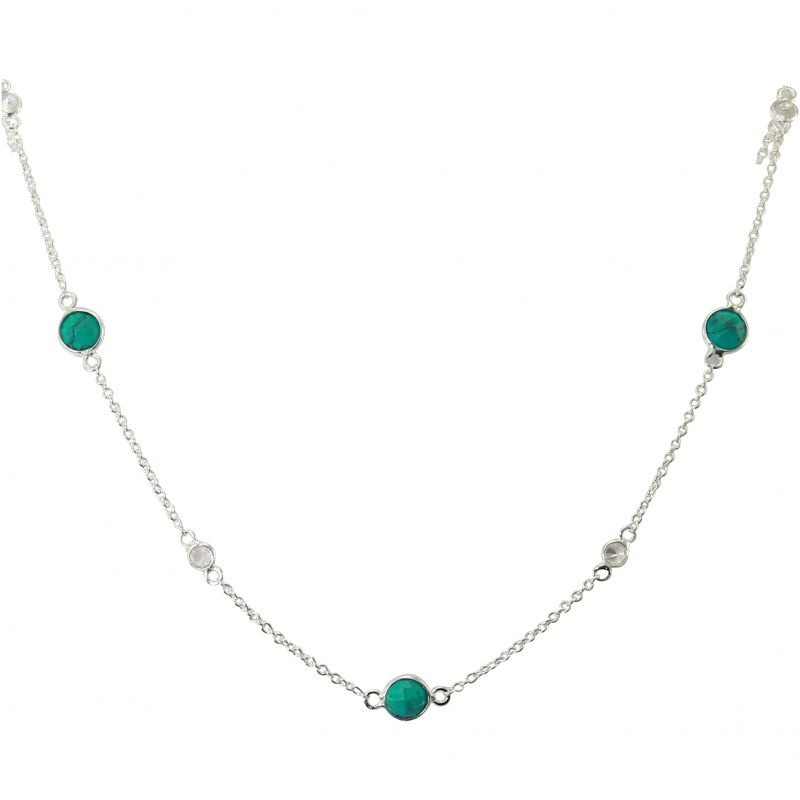 collier argent avec turquoise collier argent avec turquoise