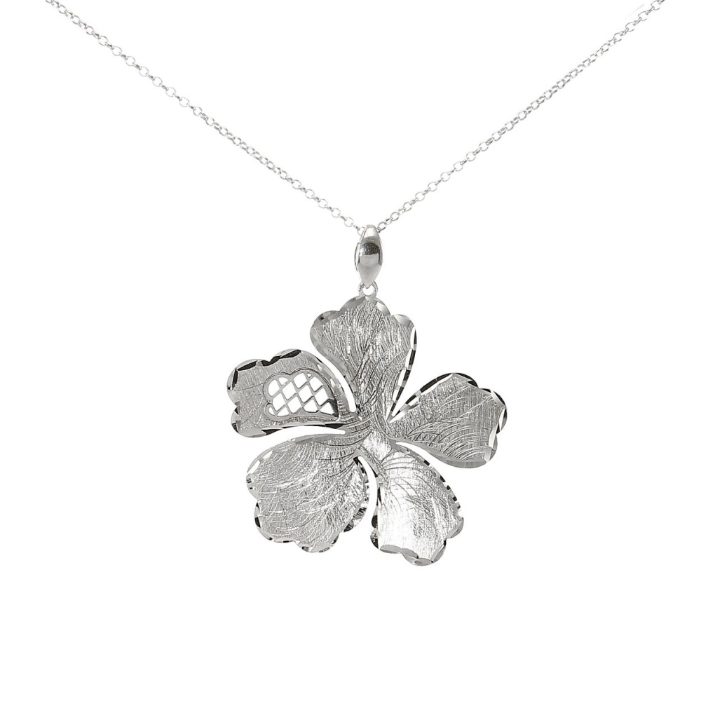 fleur de lotus et symbole de l'infini collier argent fleur de lotus et symbole de l'infini collier argent