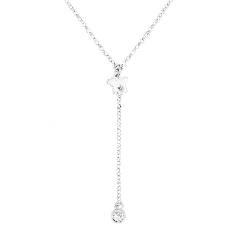 collier argent zircon collier argent zircon