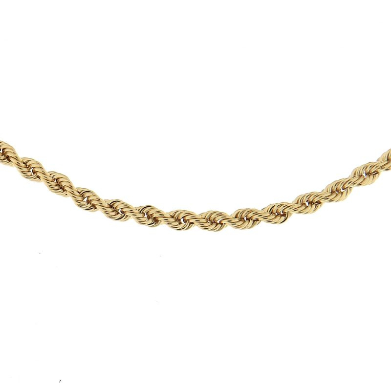 collier or jaune 750 collier or jaune 750