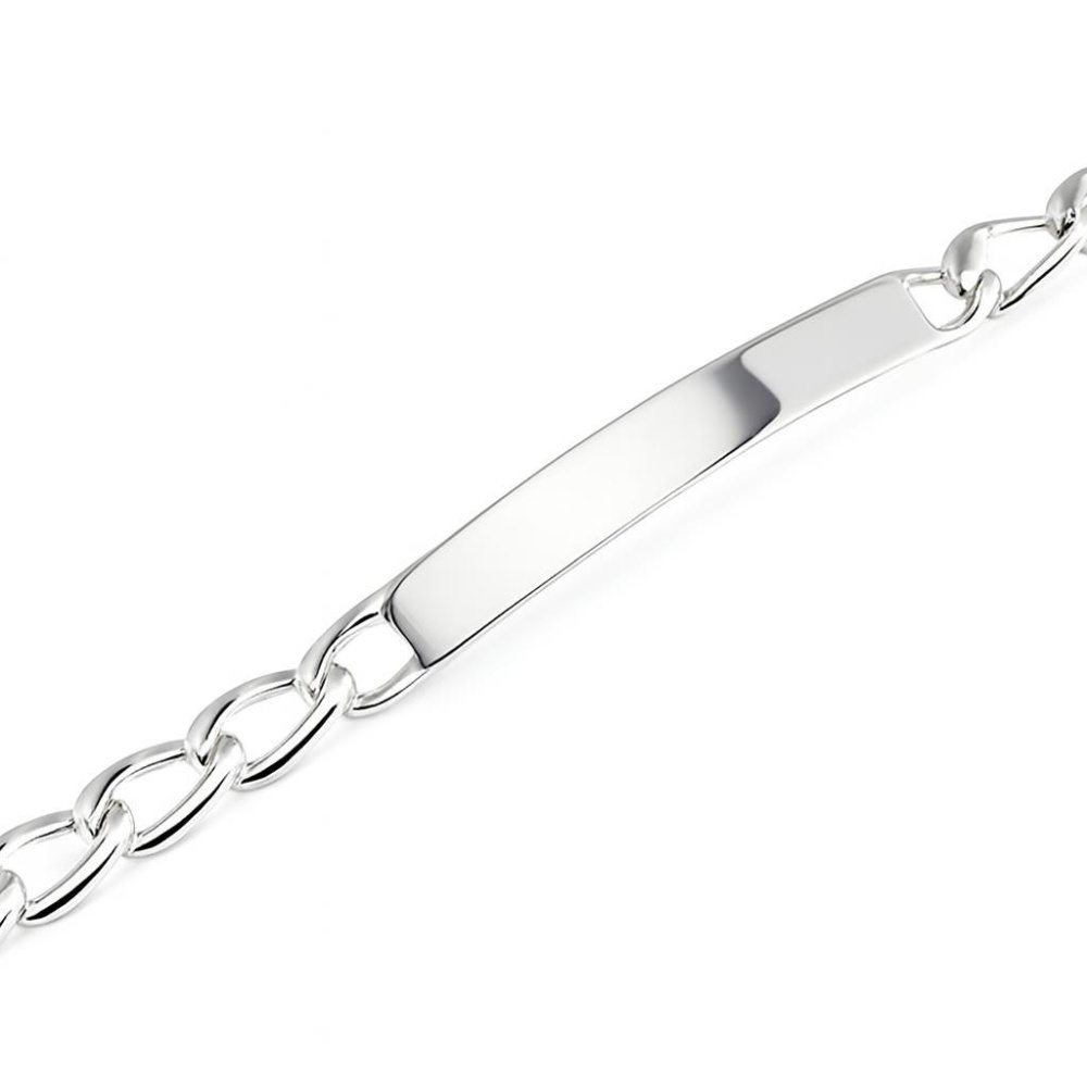 Duo Gourmette Argent 925 - 20cm, Poinçonné, Neuf Sans Emballage, Pour Homme Et Femme