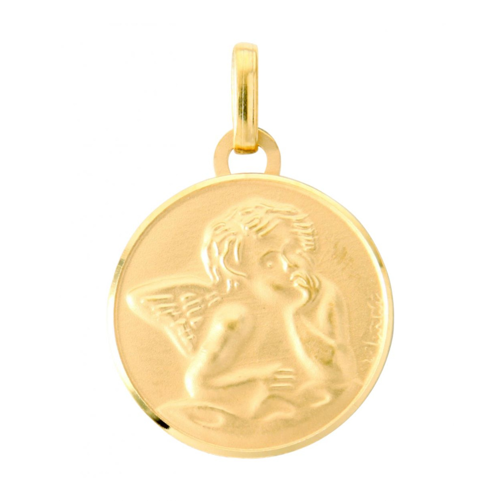 NKlaus Pendentif Croix Argent 925 Ou Or Jaune 333 - 7 Mm - Foi Amour Espérance