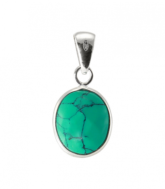 Pendentif Turquoise Et Argent 925/1000 - Neuf Sous Blister - Idée Cadeau