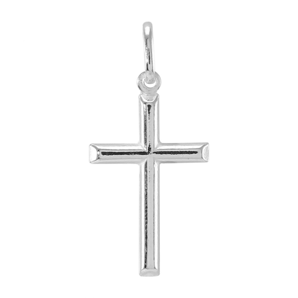 Ciondolo Argento 925/000 - Croce Di Camargue - 21 X 33 Mm - Simbolo Ancora - Tata Gis&egrave;le