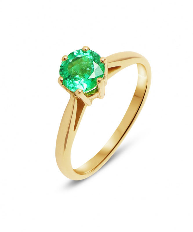 solitaire bague or emeraude solitaire bague or emeraude