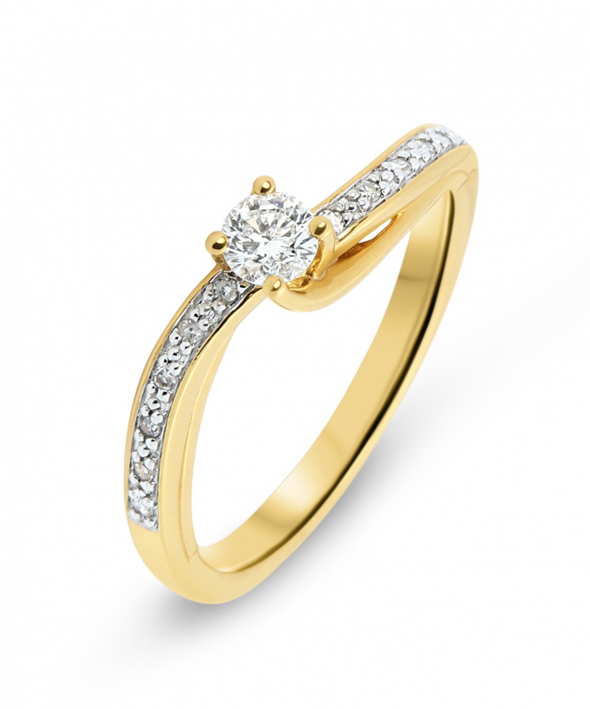 Puce Nez Or Massif 14 Carats Avec Diamant Naturel 3 Mm – Vis Rond – Fabriqué Aux USA