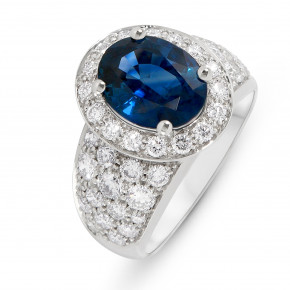 bague saphir
