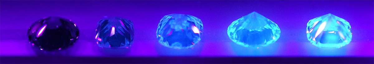 fluorescence diamant